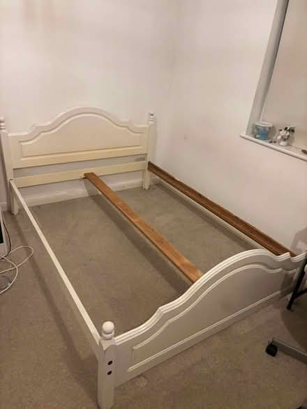 Photo of free Wooden Double Bed (Fishbourne Chichester) #2