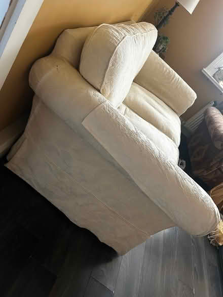 Photo of free Cream couch (Rathfarnham) #3
