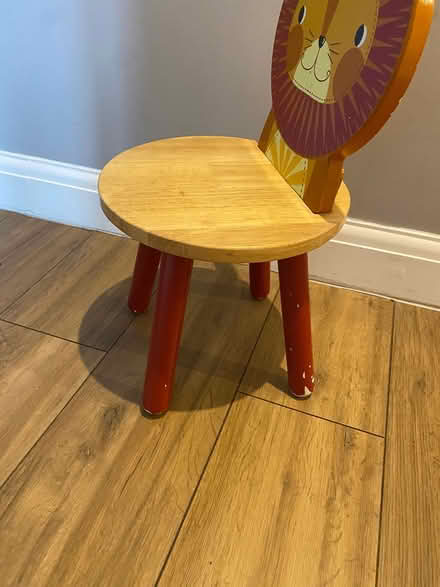 Photo of free Childrens Wooden Lion Chair (Horndon SS17) #3