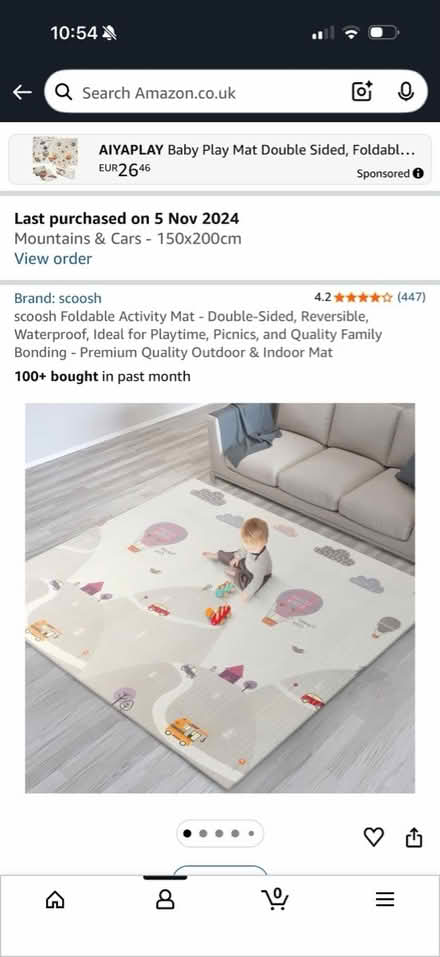Photo of free Foldable play mat (Blackrock) #2
