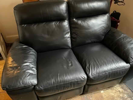 Photo of free 2 seater recliner sofa (Polsloe Ward EX1) #1