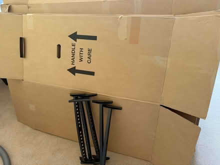 Photo of free Cardboard wardrobe boxes (Herefordshire HR4) #1