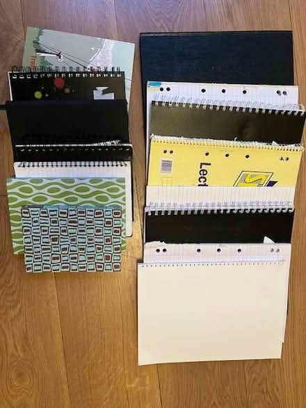 Photo of free notepads and notebooks (Earls Court SW10) #1
