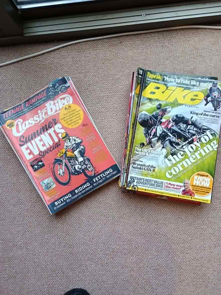 Photo of free Recent Motorcycle magazines (Temple Street OX4) #1