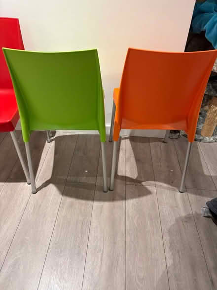 Photo of free 4 colourful chairs (Burgess Hill RH15) #3