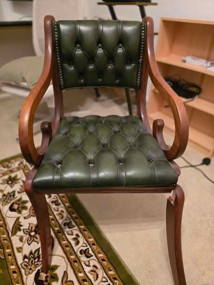 Photo of free Button Back Upholstered Armchair (Colne BB8) #1
