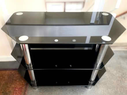 Photo of free Glass TV Stand (Larkhall) #1