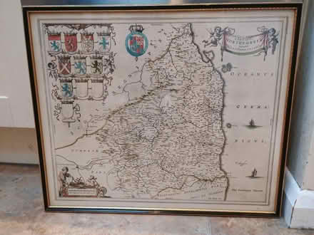Photo of free Framed Historic Map of Northumberland (Bloomfield) #1