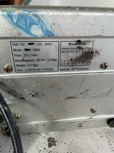 Photo of free Small compressor for airbrush (Peacehaven) #3