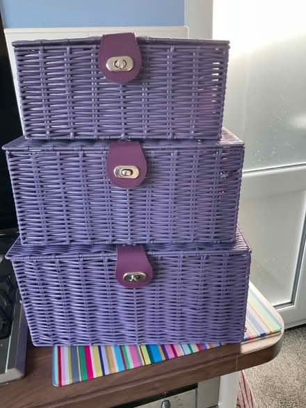 Photo of free Purple Baskets (Clevedon, BS21) #1