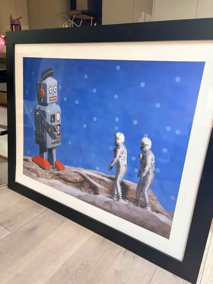 Photo of free Art print - framed, large! (Askew Road W12) #1