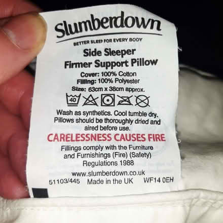 Photo of free Pillow (Upper Holloway N19) #2