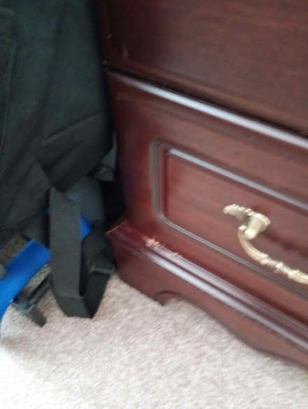 Photo of free 3 shelf bookcase with glass doors (Haxby YO32) #3