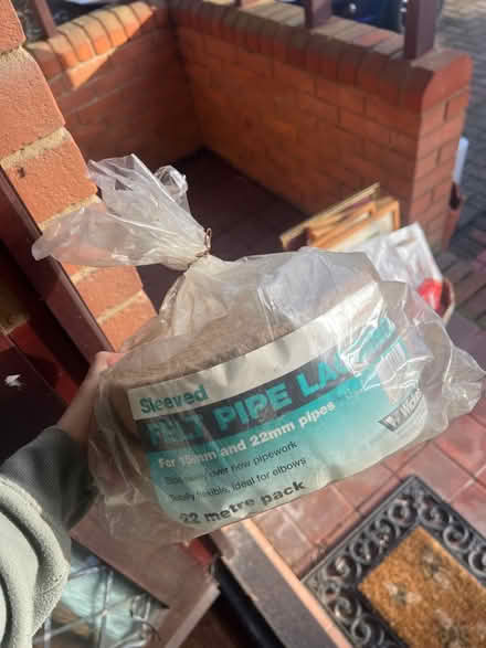 Photo of free Felt pipe lagging (Stanway, CO3) #1