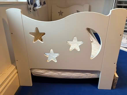 Photo of free White toddler bed, excellent condition (Denton's Green WA10) #1