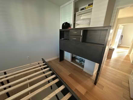 Photo of free Queen Bed and Headboard (Rowan) #2