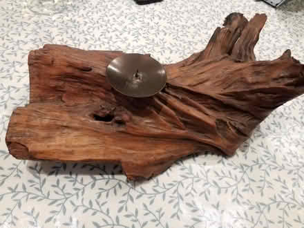 Photo of free Wooden candle holder (Catford) #1