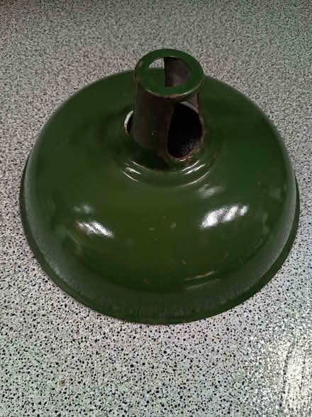 Photo of free vintage enamelled industrial lampshade (Nailsea BS21) #1