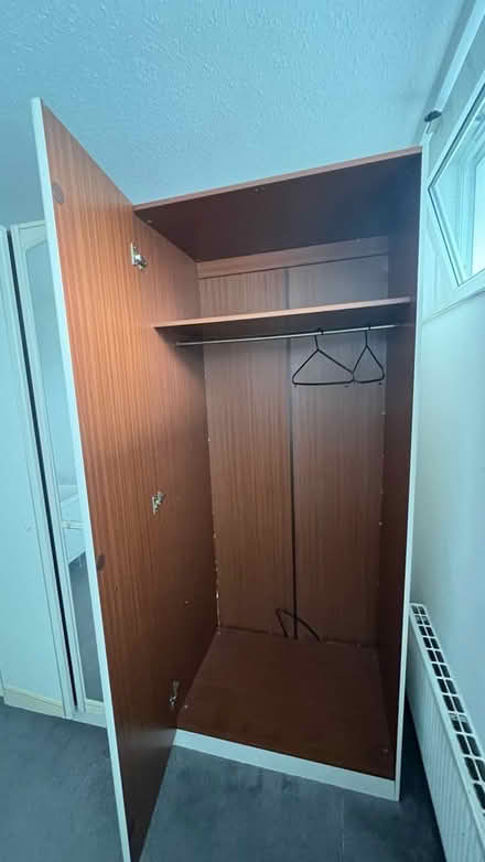 Photo of free Four door white wardrobe (Peckham, SE15) #2