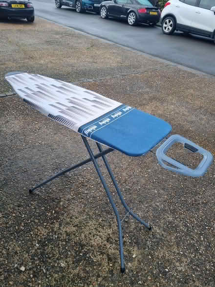 Photo of free Minky ironing board (Hurst Park, Molesey KT8) #3