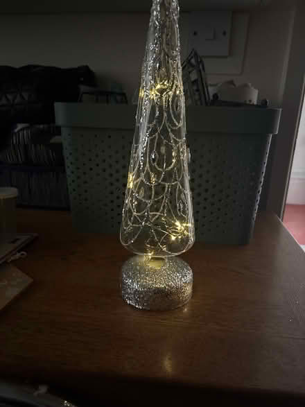 Photo of free Glass Light up Tree (Shirley B90) #1
