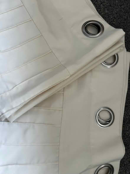Photo of free Cream curtains (Westham BN24) #2