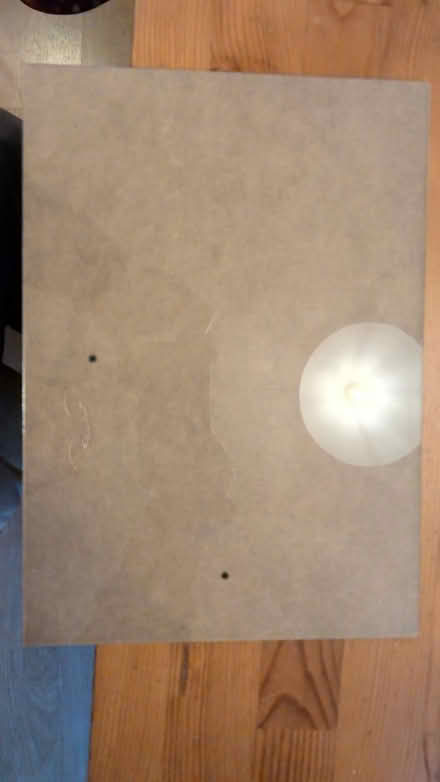 Photo of free A4 piece of glass and backing board (Shrewsbury, Castlefields) #1