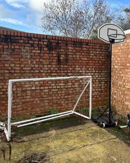 Photo of free Football goal/ basket ball hoop (N10 2NL) #2