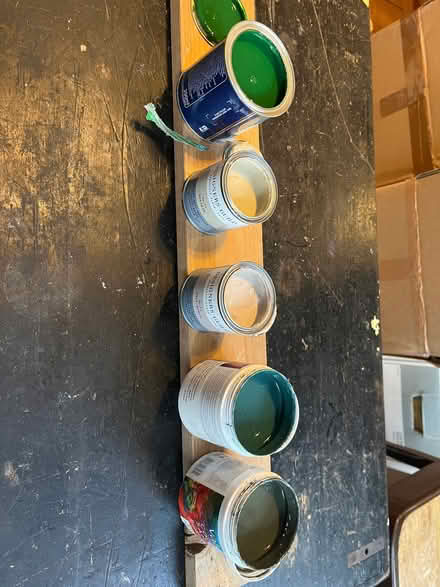 Photo of free 5 x paint tester pots (Kennington SE17) #1