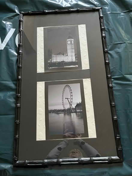 Photo of free Black large picture frame (Plaistow E13) #3