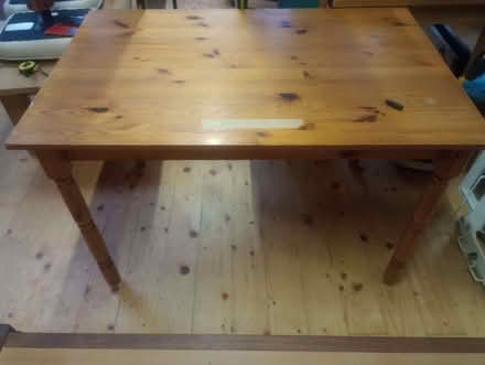 Photo of free Pine dining table (St Leonards TN38) #2