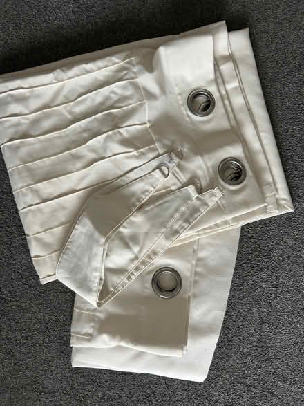 Photo of free Cream curtains (Westham BN24) #1