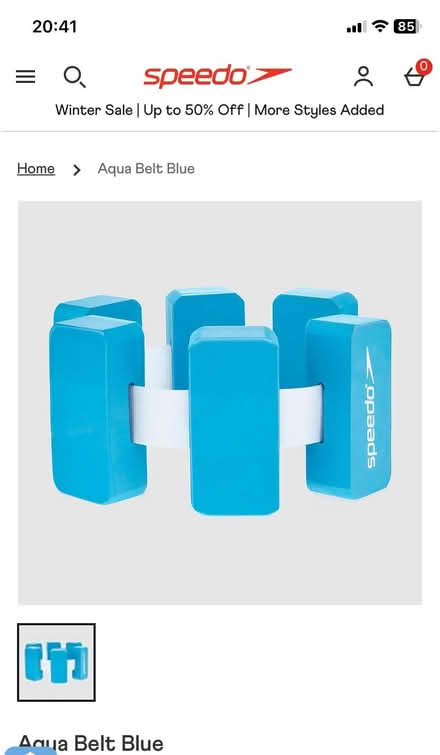 Photo of free Blue Speedo Aqua belt (Childwall L16) #2