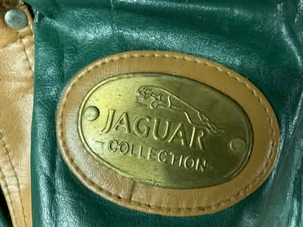 Photo of free Well worn jaguar leather satchel (N13 Palmers Green) #3