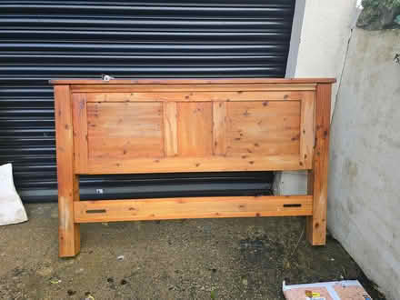Photo of free pine headboards (Pentyrch CF15) #1
