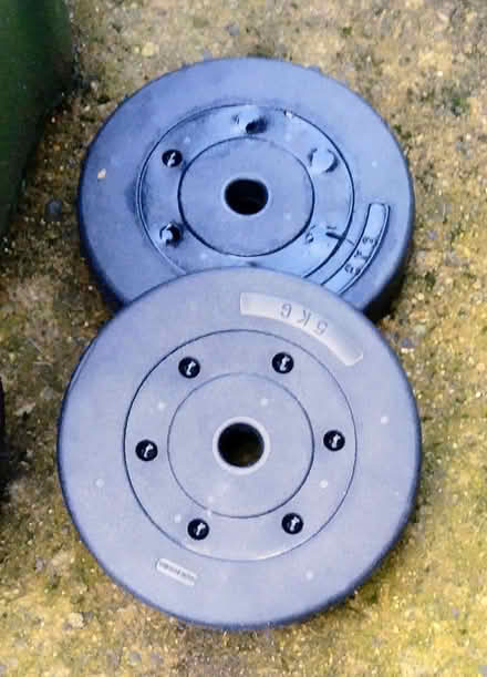 Photo of free 5kg weights (Chingford E4) #1