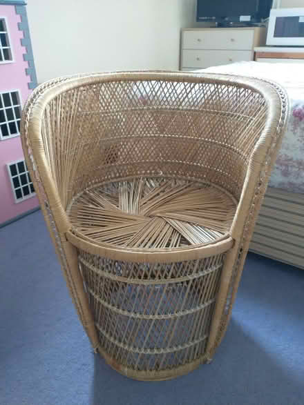 Photo of free Wicker chair (Presteigne LD8) #3