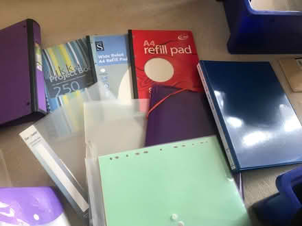 Photo of free Writing Pads, Files, Dividers etc… (Radlett WD7) #1