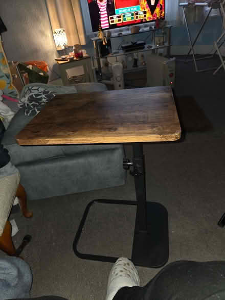 Photo of free Brown settee table (CT9) #2