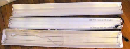 Photo of free Three 4’ Fluorescent Light Fixtures (Boonton) #1
