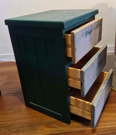 Photo of free Small chest of drawers (Law DD3) #4
