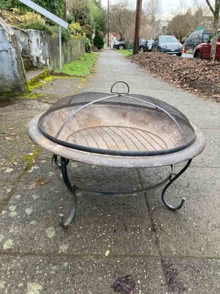 Photo of free Backyard fire pit (Capitol Hill) #1