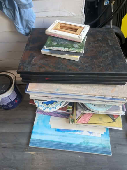 Photo of free Used painting canvas's (North Bretton) #2