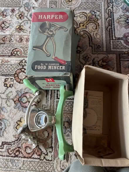 Photo of free Food mincer (Stanway, CO3) #1