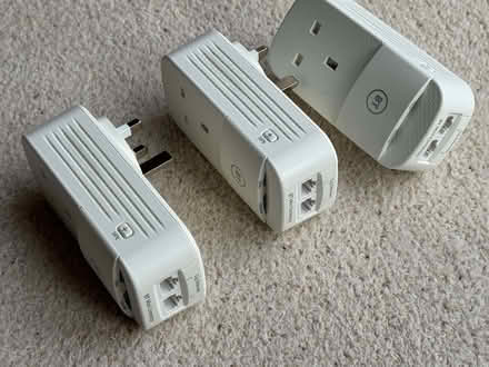 Photo of free set of 3 Power line adapters (Lostock Hall PR5) #2