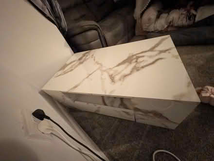 Photo of free Marble effect wooden coffee table (Wakefield wf4) #2