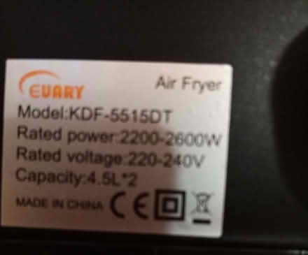 Photo of free Air Fryer 4.5 Litres (Upton Priory SK10) #3