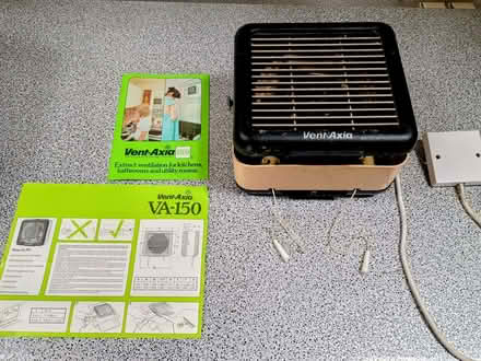 Photo of free vent axia window-mounted extractor fan (Nailsea BS21) #1