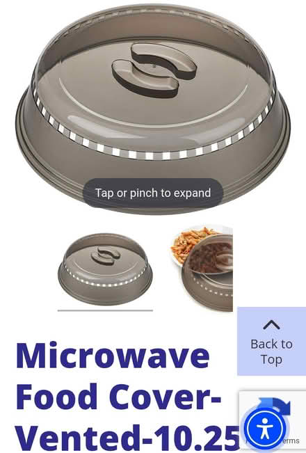 Photo of Microwave splatter guard (Upper West side) #3