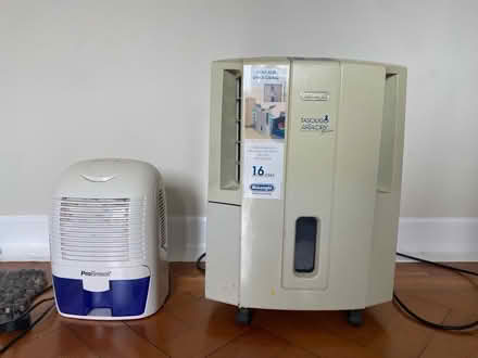 Photo of free Dehumidifiers x 2 / large+small (by Clissold Park N16) #1